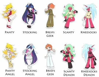 Panty And Stocking Brief Icons - Stock Pot