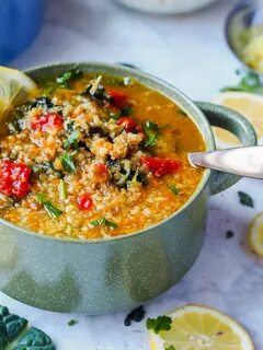 Panera Broth Bowl with Lentils, Quinoa and Veggies GF, Vegan