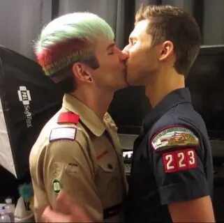 Always pick the man in uniform ;) Nick laws and Matthew lush