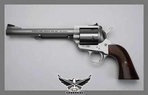 NRA Museums's tweet - "GOTD - Freedom Arms Revolver. Crafted