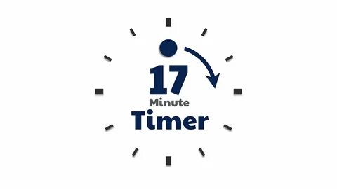 17 min Countdown Timer Simple Turning Dot - YouTube