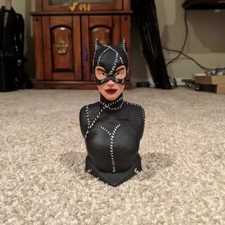 3D Print of Catwoman bust Da ShakeandB1ake