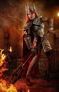 Russian Cosplay: Sauron Female (Silmarillion) G4SKY.net