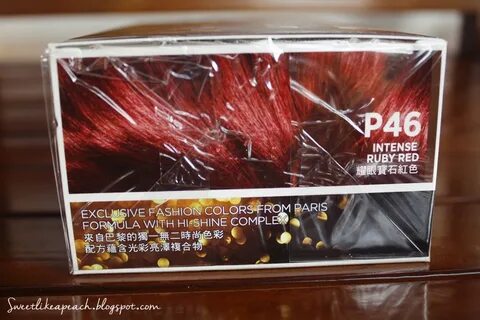 P46 Intense Ruby Red - L'oreal Paris Excellence Fashion - Ri