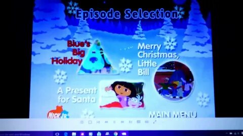 Nick Jr. Holiday Menu Walkthrough Fail! - YouTube