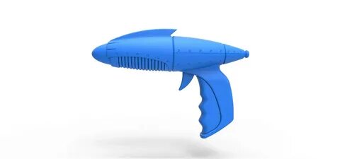 ArtStation - Cosplay 3D printable Ray gun from the movie Sky