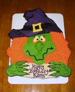 Witch Cupcake Cake Cupcake cakes, Halloween cakes, Holiday c