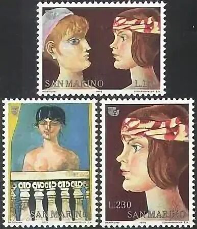 nude woman paintings art in Stamps eBay