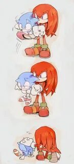 knuckles, Sonic the hedgehog, and sonic image Sonic el erizo