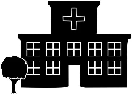 Hospital Clipart Black And White - Library of coal miner cre