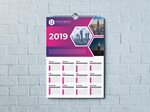 Wall Calendar 2019 on Behance