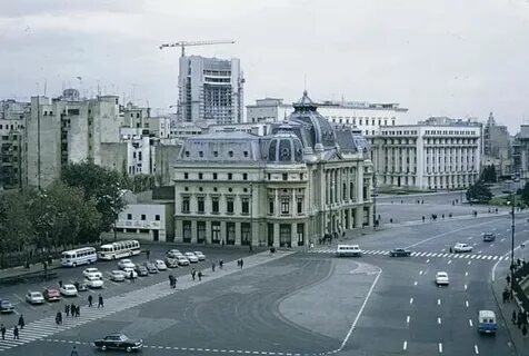 Piata Palatului ,1970 Bucharest, Romania, Bucharest romania