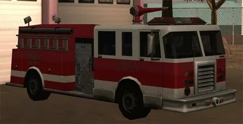 Создать мем "Grand Theft Auto: San Andreas, firetruck la gta