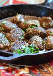 country style beef meatballs with gravy Recipe Ground beef r