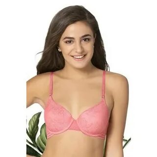Pink Invisi Lace Full Cover T Shirt Bra, Size: 36B, Rs 1495/