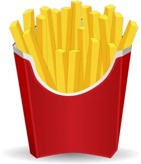French Fries - French Fries Clip Art - (2400x2400) Png Clipa
