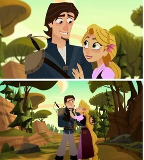 Eugene and Rapunzel ❤ 💛 Tangled pictures, Disney tangled, Di