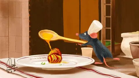 Ratatouille Scene Study on Behance