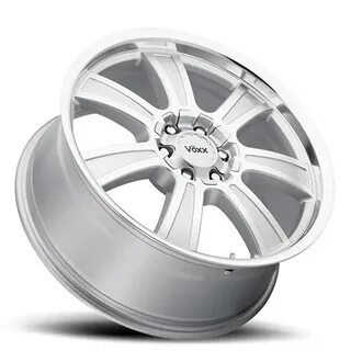 Voxx Turin 17x8.5 +39 Silver w/ Machined Face and Lip Wheel 