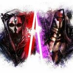 Q: Which Sith Lord would you be Revan or Nihilus?🤔 Artist: #