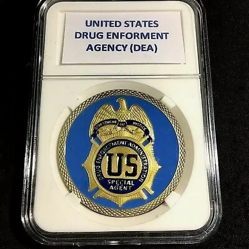 Dea Challenge Coin FOR SALE! - Trangwiki