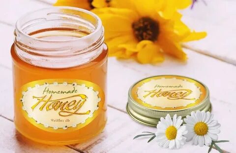 Blog Printables templates Honey jar label template ode honey
