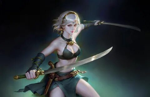 Fantasy female warrior, Warrior woman, Fantasy girl