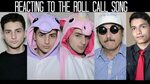 Reacting To The Roll Call Song Sergio Guijarro - YouTube