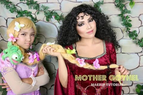 TANGLED Mother Gothel Makeup Tutorial - INTHEFAME