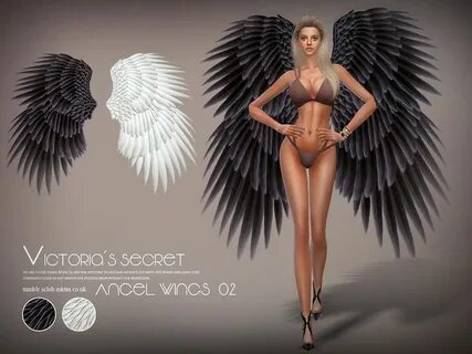 Lana CC Finds - S-Club LL ts4 Angel wings 02 Sims 4, Sims, T