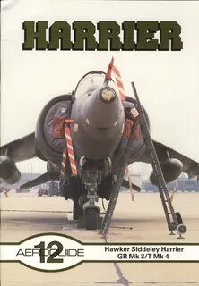 Aeroguide 12 - Hawker Siddeley Harrier GR Mk 3T Mk4 - Pobier