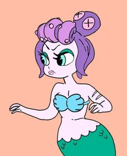 Otsaiila - Cuphead boss (Mermaid of Cala Maria).