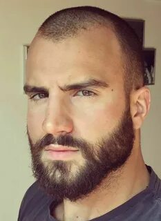 Pin de Mike Werness em Beards Careca com barba, Barba cabelo