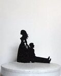 Funny And Unique Wedding Cake Topper - Bride Dragging Groom!