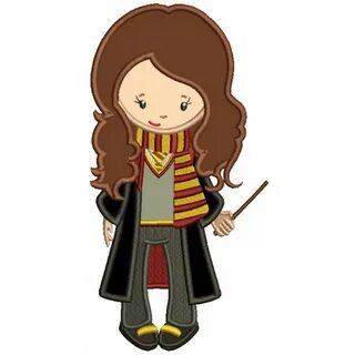 Looks Like Hermione From Harry Potter Applique Machine Embro