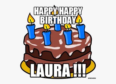 Happy Birthday Laura Clipart - Happy Birthday Heather Meme ,