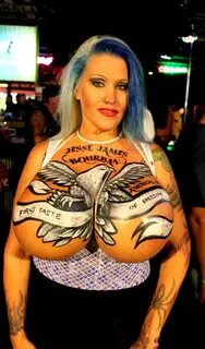 Sturgis Body Paint Pictures - Things to Paint