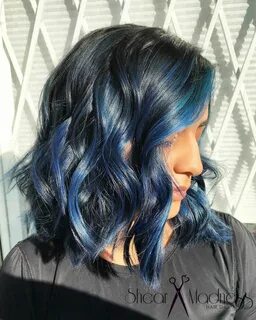 Синие и голубые волосы: фото-новинки окрашивания 2020