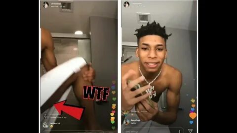 NLE CHOPPA FLLASHES HIS PRIVATE PART BY ACCIDENT ON INSTAGRA