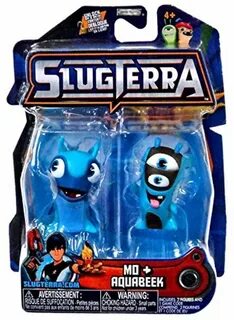 RARE! NEW! SLUGTERRA Series 5 MO and AQUABEEK Mini Figure 2-