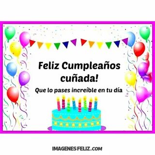 Descargar Feliz Cumpleaños Cuñada Gif - Paramiquotes