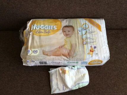 Подгузники Huggies (Хаггис) Elite Soft 4 (8-14 кг) 66 шт. - 