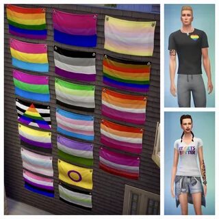 Gallery Of Every Room Is A Different Pride Flag Sims 4 Build