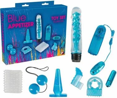 You2Toys Erotik-Toy-Set "Blue Appetizer", 8-tlg. OTTO