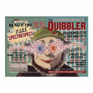 The Quibbler - - - - Spettrocoli - Locandina: - MinaLima