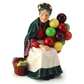 Old Balloon Seller HN1315 - Royal Doulton Figurine Seaway Ch