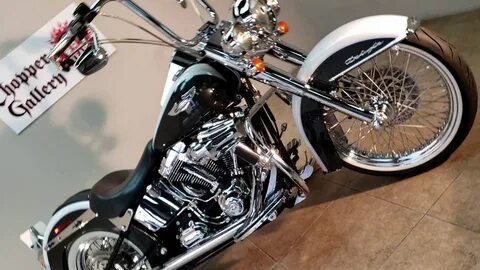 2008 Harley Deluxe Softail Gangsta - YouTube