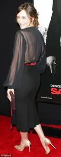 Safe House premiere: Molly Sims reveals she wears Spanx to c