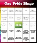 Pride BINGO (With images) Bingo, Pride