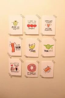 Full set of 9 / Cute & Pun-ny Valentines Day Cards Cute moth
